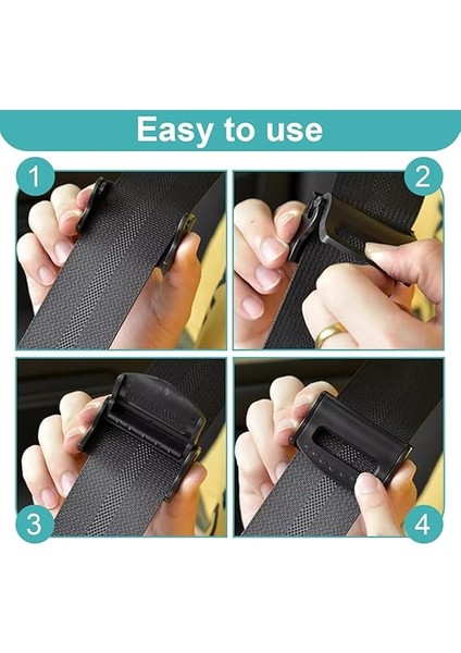 4 Adet Emniyet Kemeri Ayarlayıcı, Araç Kelepçesi, Araç Koltuğu Kemer Ayarlayıcı, Kemer Klipsi, Rahatlamak Için, Kemer Durdurucu, Klips, Araç Koltuğu Emniyet Kemeri Için fırsatları