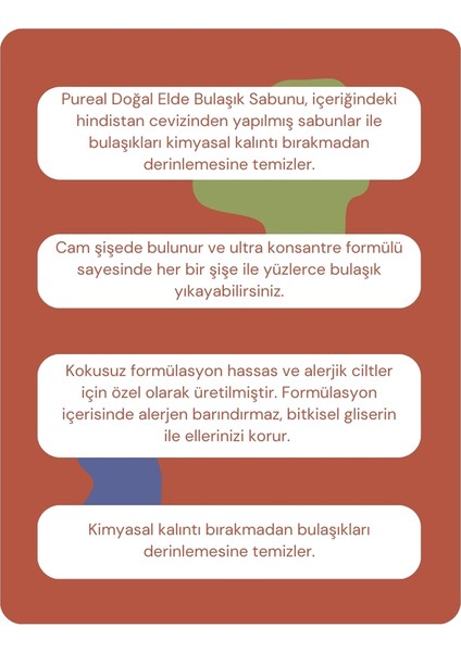 Elde Bulaşık Sabunu - Hassas Ciltlere Özel fırsatları