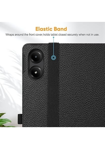 Xiaomi Redmi Pad Pro 12,1 Inç 2024 Için Kılıf, Çok Açılı Görüntüleme, Belge Yuvalı Koruyucu Kılıf, Otomatik Uyku/uyanma Fonksiyonu, Siyah indirimleri