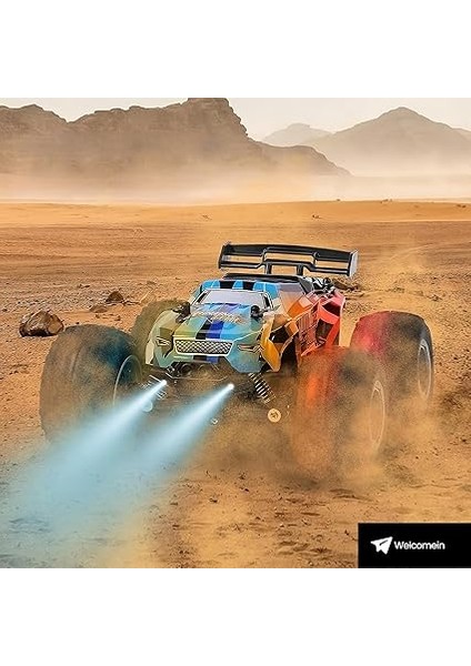 Ghz Uzaktan Kumandalı Şarjlı LED Işıklı Drift Atan 20 Km Hız Yapan Off Road Araba (Mavi) indirimleri