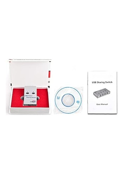 USB 2.0 2 Port Switcher USB Seçici 2 Kasa 1 Yazıcı Sharing Switch fırsatları