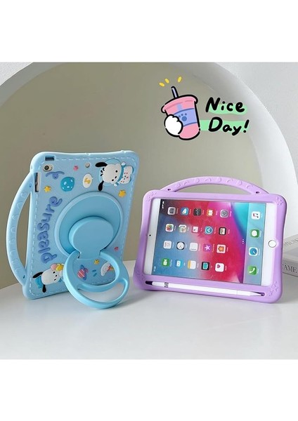 Teknoloji Honor Pad X8 Ile Uyumlu Standlı Askılı Karakterli Pleasure Çocuk Tablet Kılıfı Mavi fiyatları