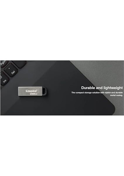 Datatraveler Kyson 128 GB DTKN/128GB 200 Mb/s'ye Kadar Okuma, 60MB/S' Ye Kadar Yazma, Metal Gövdeli fırsatları