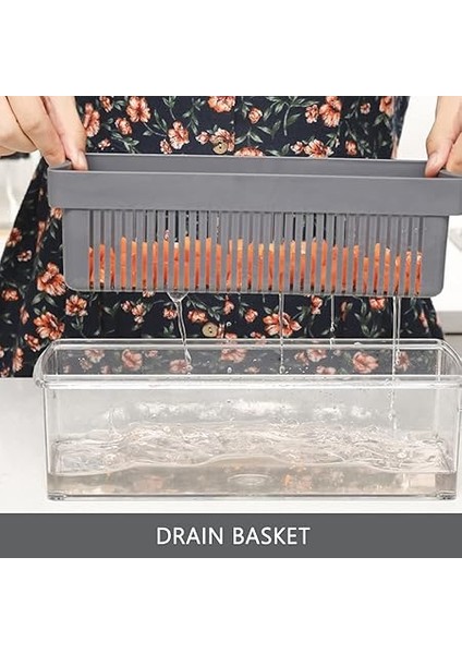 14'ü 1 Arada Sebze Rendesi, Sebze Kesici, Çok Fonksiyonlu Mutfak, Soğan, Patates Kesici, Soyucu, Hazneli ve Tahliye Sepetli indirimleri