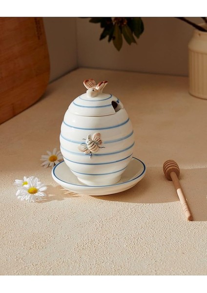 Coco Flore Bal Kavanozu, Mavi/beyaz modelleri