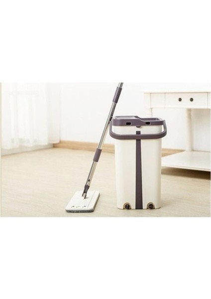 Stand Tablet Mop Temizlik Kova Seti Sihirli Mop