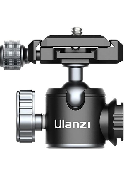 U-80L Arca Side Cold Shoe Ball Head Tripod Başlığı
