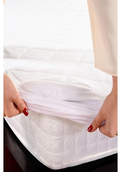 Adelya Mikrofiber Alez Kapitone Fitted Yatak Koruyucu Alez (16 Ebat) (120 x 200) fiyatları