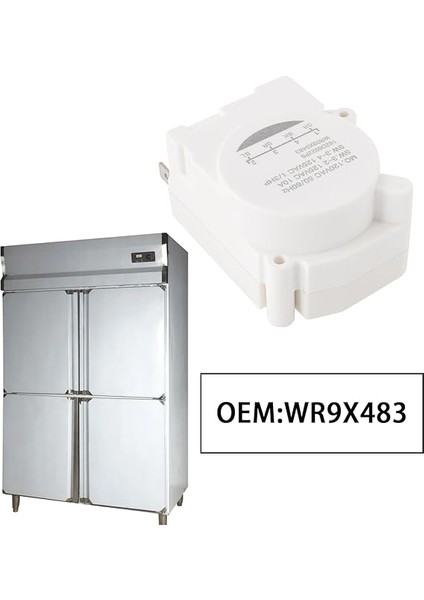 1 Adet Buzdolabı Defrost Zamanlayıcı Yedek Parça WR9X483 TMDJX35RB9 SWR9X412 AP2061693 PS310852 Kenmore ile Uyumlu Ge ile Uyumlu fiyatları