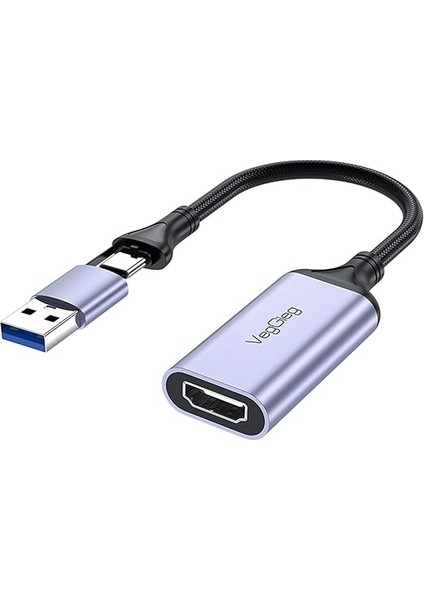 1080P 60Hz HDMI Video Capture Card USB 3.0 ve Type-C Görüntü Yakalama Kartı modelleri