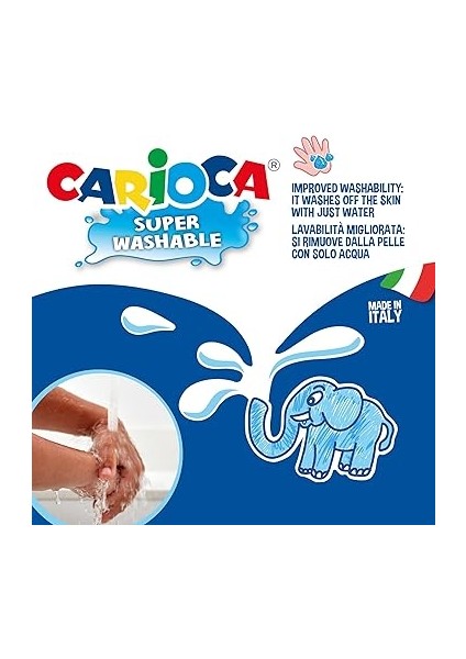 Jumbo Süper Yıkanabilir Keçeli Boya Kalemi 6'li modelleri