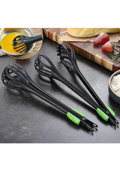 2'si 1 Arada Sihirli Çırpıcı ve Makarna Maşası Pratik Yumurta Sos Krema Karıştırıcı modelleri