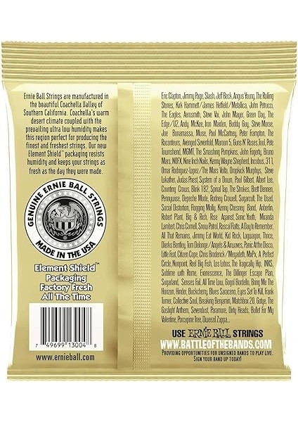 Ball Earthwood Light 80/20 Bronze Acoustic Guitar Strings 3-Pack - 11-52 Gauge fiyatları