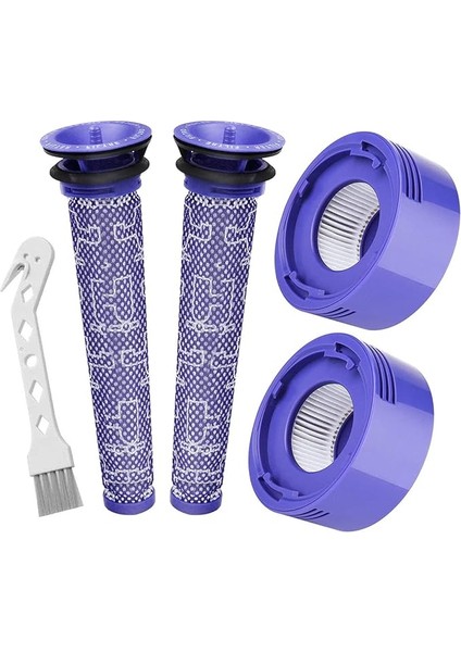 Dy-Son V7 V8 Serisi Elektrikli Süpürge Için Yıkanabilir Yedek Filtre, Yedek Ön Filtre Posta Motor Filtresi Dy-Son V7 V8 Hayvan Mutlak Motorhead, DY#965661-01, DY#967478-01 ile Uyumlu