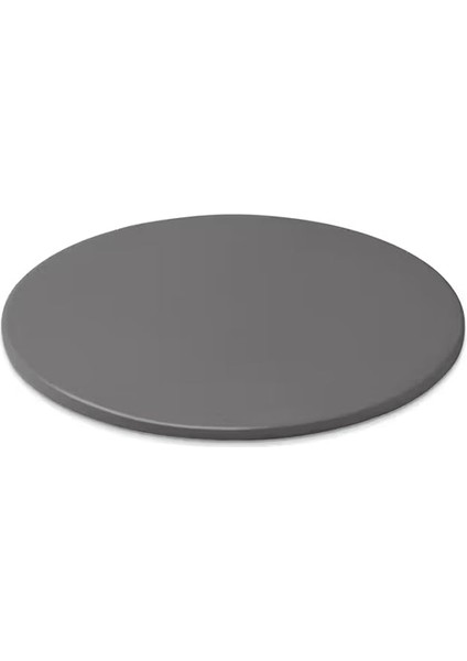 Pizza Taşı – Büyük (Ø 36 Cm), Sırlı Kordierit Barbekü Pizza Taşı, Hızlı Isınır ve Isı Yayar, Tüm Mangallar Için Uygundur (37 cm Çapındaki Kömür, Gaz, Pelet, Elektrik), Siyah (18412)
