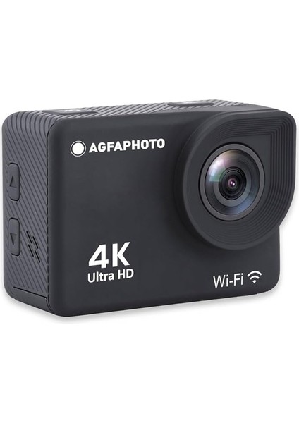 Realimove AC9000-30 Su Geçirmez Dijital Eylem Kamera (Gerçek 4K Eıs Anti-Shake, 170 Â ° Açı, 2.0 Inç LCD Ekran, 18 Zubehörteile, Wlan) Siyah M