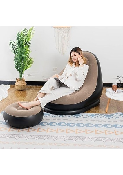 Şişme Kanepe Akın Kanepe Seti Açık Kamp Seyahat Ofis Öğlen Molası Şişme Sofa Için Uygun Şişme Uyku Yatak Doomun modelleri