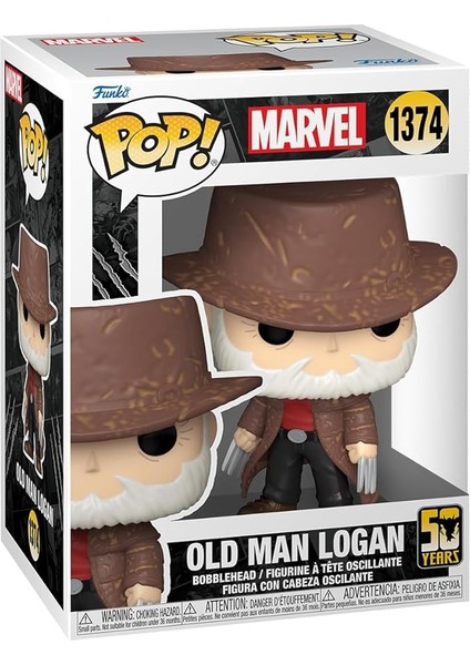 Pop Marvel: Wolverine 50TH – Ultimate Old Man Logan Figür