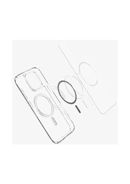 iPhone 16 Pro Max Ince Magsafe Kılıf Crystal Hybrid Sararma Karşıtı Duraclear™ Hava Kanalı Teknolojisi™ Askeri Sınıf Koruma Magfit White Şeffaf Kapak - ACS08032 fırsatları