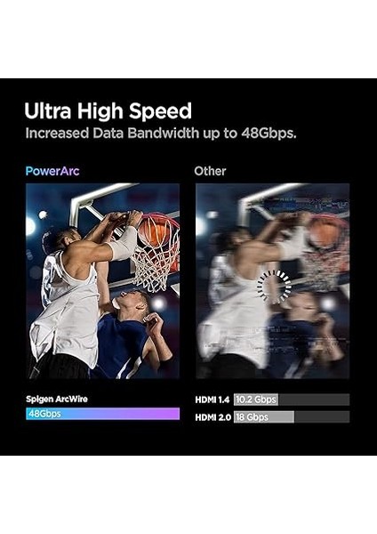 Arcwire HDMI 2.1 8k Görüntü Aktarım Kablosu (2 Metre) (8K/60Hz 4K/120Hz) Durabend Dynamic Hdr Görüntü ve Earc Yüksek Ses Kalitesi Destekli PB2001 - ACA02336 fiyatları