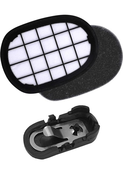 Philips XC7040/01 Uyumlu Hazne Filtresi ve Boru Butonu 2'li Seti