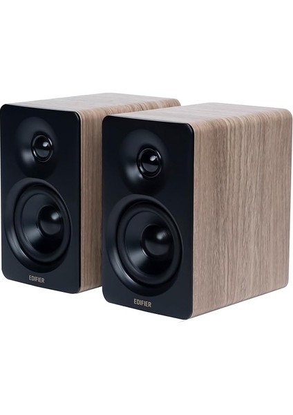 M60 Multimedya Hoparlör Bluetooth 5.3, 66W Rms, Hi-Res Audio &amp; Hi-Res Wireless Audio, Ldac, 3" Orta Bass ve 1" Tweeter, Usb-C &amp; Aux Girişleri, Kompakt Masaüstü Hoparlör - Sınıf Meşe