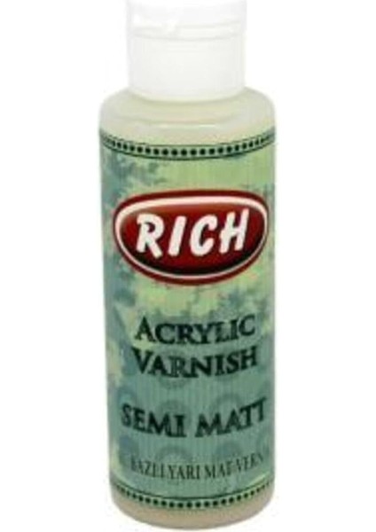 Subazlı Yarımat Vernik 120 cc