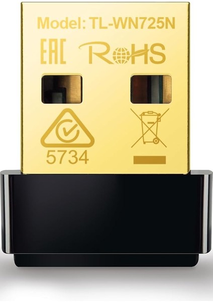 TL-WN725N, 150 Mbps N Kablosuz Soft Ap Destekli Nano USB Adaptör