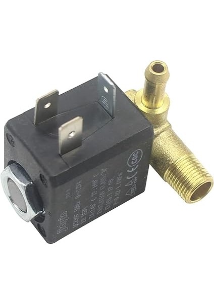 Jyz-3 Pirinç G1/8 Inç 1,8 mm Buhar Jeneratörü Solenoid Valf Makarası 10 Bar Ac 230 V 12 Va 50 Hz Su, Gaz, Buharlı Ütü Için fırsatları