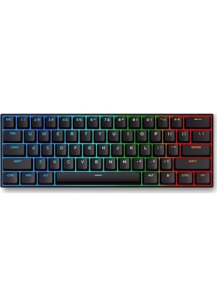 Ace 60 Pro%60 Hall Effect Uranus Manyetik Switch Rgb Hotswap Siyah Mekanik Gaming Klavye