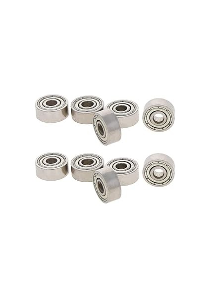 Magnet 10 Adet 623ZZ Rulman, Metal Mühürlü Minyatür Bilya, 3X10X4-3D Mikro Yazıcı Rulmanı modelleri