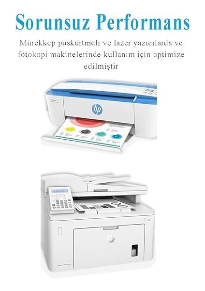 Fotokopi Kağıdı A5 80 gr 500 Lü 5 Paket Fotokopi Kağıdı Lazer Inkjet ve Fotokopi Makineleri Için Uyumlu modelleri