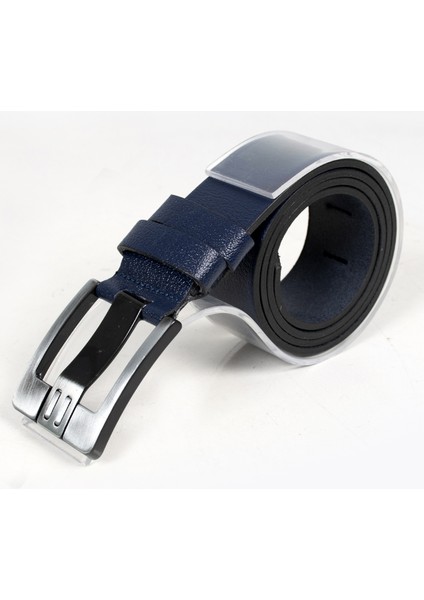 Erkek Lacivert Özel Yapım %100 Hakiki Manda Derisi Kot Kemeri 4,5 cm Kalın Dilli Orjinal Deri Kemer 1801312 fırsatları