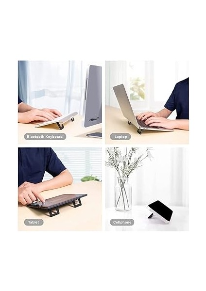 Keyboard Riser, Keyboard Stand For Desk,laptop Stand For Desk, Portable Laptop Stand Compatible For (2 Pcs) fiyatları