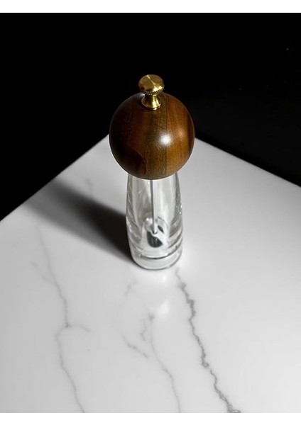 Başlıklı Cam Baharat ve Tuz Değirmeni – Ayarlanabilir Öğütme Mekanizması fırsatları