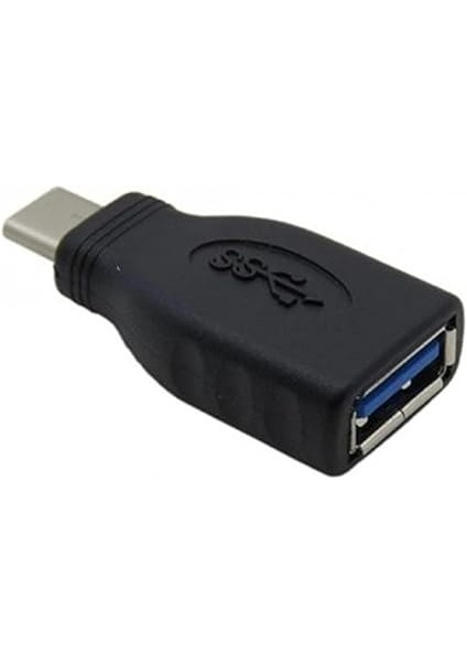 Type-C Hub To USB 3.0 Otg USB Dönüştürücü Plastik Siyah fırsatları