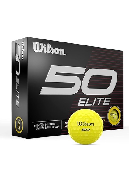Fifty Elite Golf Topu, 12'li Paket