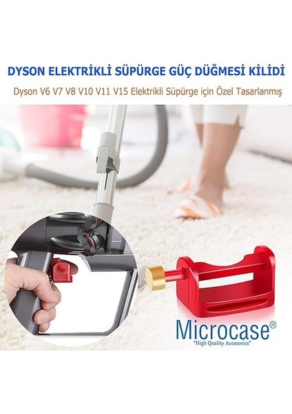 Dyson V15 V11 V10 V7 V6 Için Tetik/güç Düğmesi Kilidi -AL4797 fırsatları