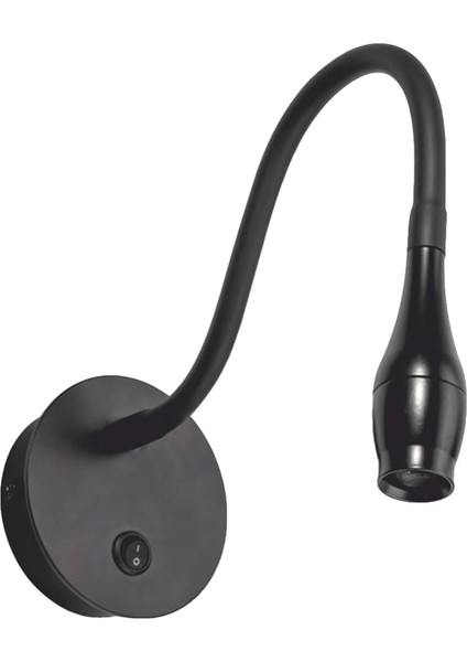 Geldi Dekoratif Yatak Başı Okuma Lambası 3W Gün Işığı Baş Ucu Kitap Okuma Lambası Cata Baykuş LED Aplik Gece Lambası