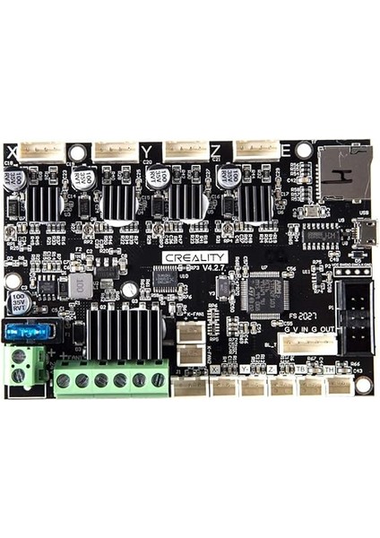 Creality Resmi Yeni Yükseltme Sessiz Anakart 3 Pro Anakart V4.2.7 TMC2225 Sürücü Marlin 2.0.1 3 V2 5 3D Yazıcı Için ( 3pro Ürün Yazılımı Ile) fırsatları