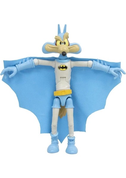 Presiozi Warner Bros Bugs W.e.coyote-Batman Kıyafetiyle 18 cm Koleksiyon Figürü WAW03000