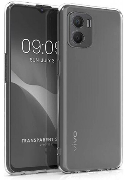 Vivo Y15S Kılıf Lüx Şeffaf Silikon