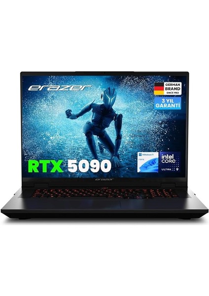 Beast 18 X1 MD62729 Intel Ultra 9 275HX 64GB Ram 4tb SSD RTX5090 18" 240Hz Qhd+ IPS W11H Oyuncu Laptop
