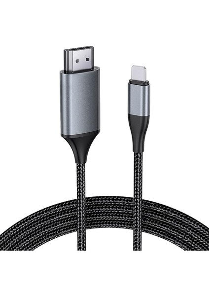 HDMI Kablosu, iPhone 4,0 M, HDMI Dönüştürücü Kablosu, HDMI Bağlantı Kablosu, Telefon/pad/pod To Tv/monitor/projektör, IPHONE14, 13, 12, 11, Youtube Tv Çıkışı, HD1080P, Tak ve Çalıştır ile Uyumlu