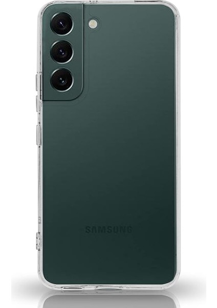 Iletişim Samsung Galaxy S22 Tıpalı Kamera Korumalı Şeffaf Premier Kılıf