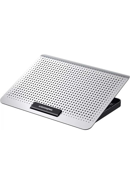 Icecoorel Alimünyum Hız Ayarlı Notebook Soğutucu 17INÇ / 7 Seviye Stand Ergonomik Stand/çift USB