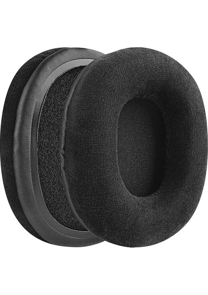 Arctis 1 3 5 7 9x Pro ile Uyumlu Kulaklık Süngeri Kulaklık Pedi Yastığı Arctis 1 Kulaklık Pedi Arctis 5 Kulaklık Süngeri Arctis 7 Kulaklık Yastığı Arctis 9 Süngeri (Siyah - Siyah Kadife)