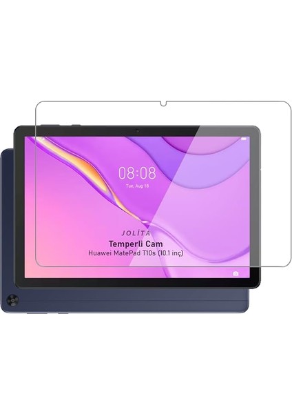 Huawei Matepad T10S 10.1 Inç Uyumlu Temperli Ekran Koruyucu Kırılmaz Cam Glass