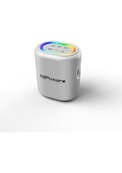 Vocalist 200 Bluetooth 5.0 100W Rgb Aydınlatmalı Bt/aux/usb/sd Kart Girişli Mikrofonlu Taşınabilir Karaoke Sistemi Kablosuz Hoparlör Gümüş (Gümüş Rengi) fırsatları