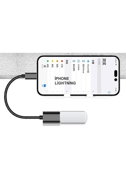 Ky 227 Lightning To USB Flash Cable - iphone ile Uyumlu Cihazınıza Flash Bellek Takmanızı Sağlar Ios Otg fiyatları